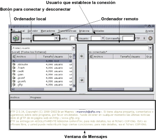 Tranferencia de ficheros FTP